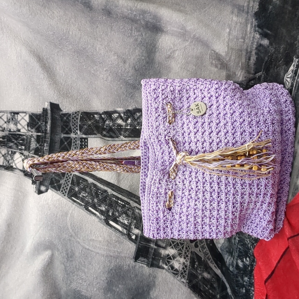 The sak purple backpack